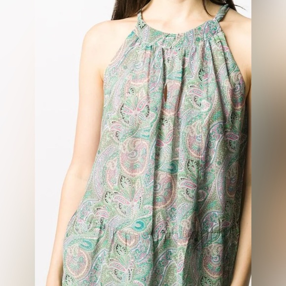 All Saints Roma Shahmina Halterneck Top